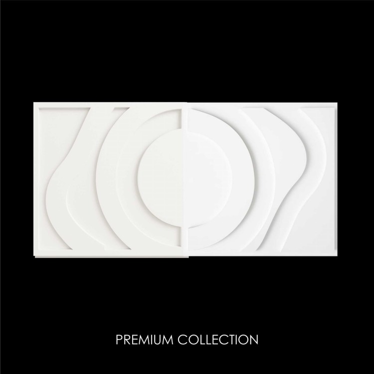 białe dekoracja na ścianę