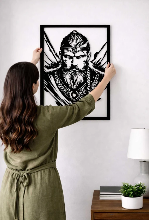 viking obeaz ażurowy ozdoba na ścianę