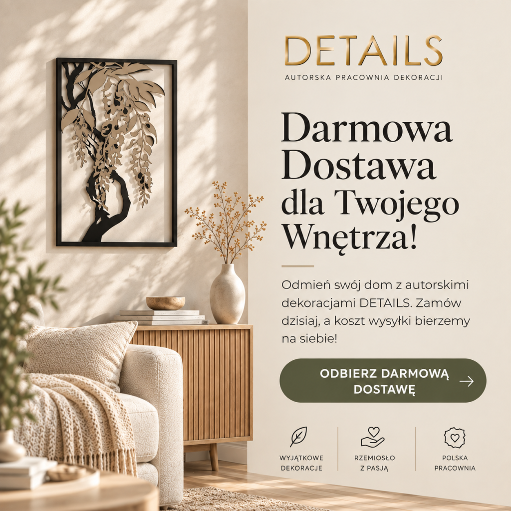 darmowa dostawa od details 